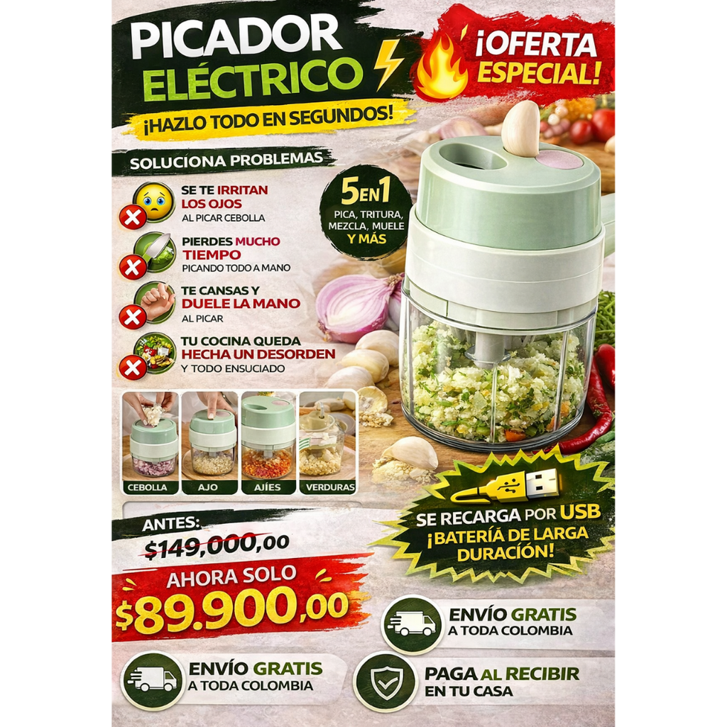 TurboPicador Pro – Cocina fácil en segundos