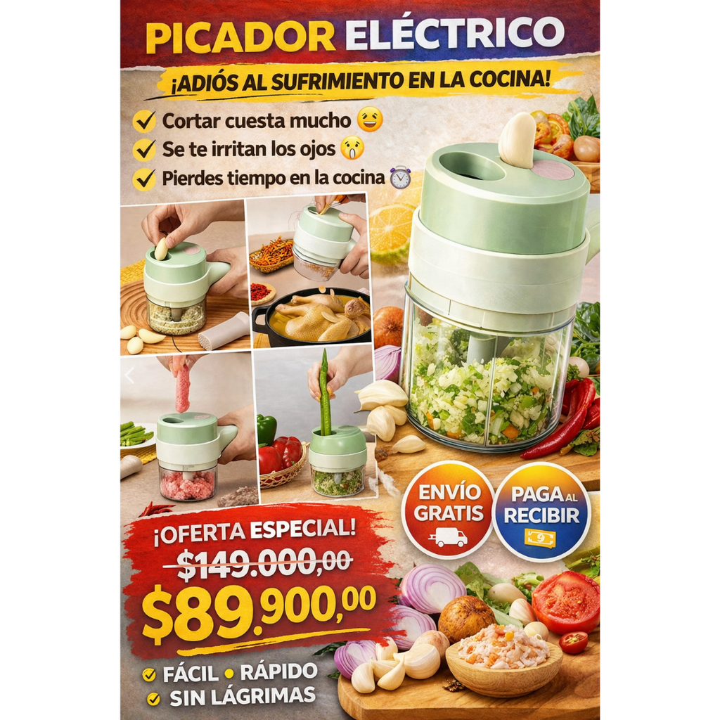 TurboPicador Pro – Cocina fácil en segundos