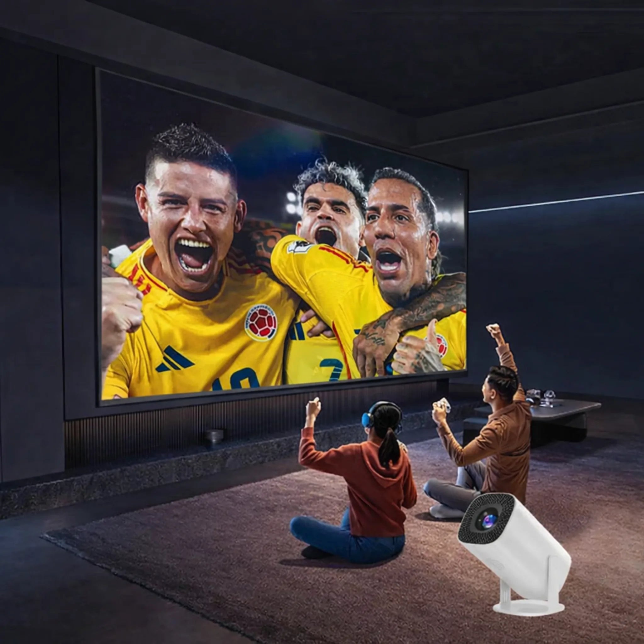 CineMax Proyector 2 en 1 – Cine y Juegos en Casa