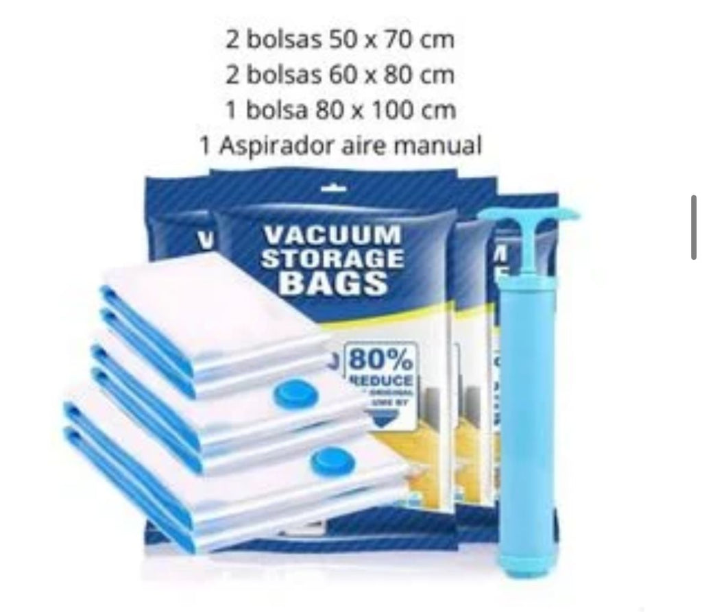 MásEspacio - Bolsas al Vacío con Bomba